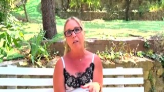 With her juicy tits bouncing all over the place, Marie got her pussy thoroughly annihilated by my massive cock