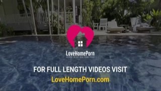 Hot Babe Takes a Swim and Gets My Cock Poolside