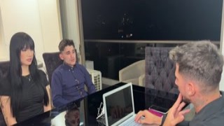 Valentino Roca - Job Interview Turns into a Cock Party for a Hot Latina