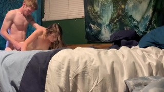 Palatable auburn hotties with smooth butts share dick for good warm trip