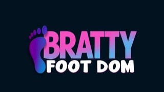BrattyFootDom - Lily Lane foot smelling HJ