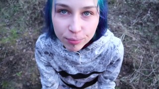 fucked a singing girl in the woods by the road laruna mave