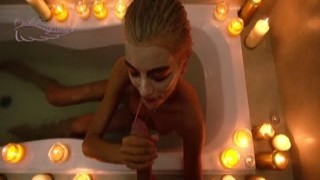 Owl Crystal - Cozy homemade blowjob in the bathroom