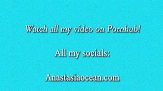 Anastasia Ocean - Two cocks for one mouth - twice the love. Sex wife’s freesome.