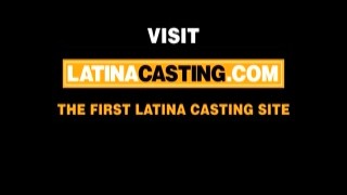 Busty Brazilian dances in a tiny bikini in order to seduce a casting agent