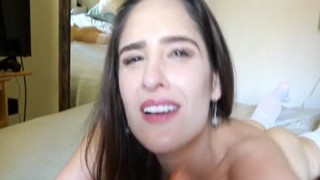 Ava Alex - Hot slut is fucked in sexy lingerie doggystyle and gets facial cumshot