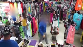 Blonde Bestfriends Shoplifts, Got Fucked!