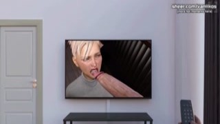 My cute little roommate, who just so happens to be a hot nurse with the biggest tits Ive ever seen, is now slurping and gagging on the biggest, most delicious cock Ive ever witnessed