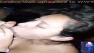 The horny teen boy was on top of his barely dressed girlfriend, slamming his hard cock in and out of her wet pussy