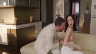 Husband first time ass fucking his wife