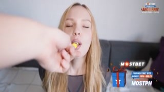 Verlonis - A Gag instead of a Lollipop for a Beautiful Fertile Blonde