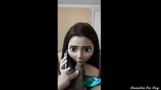 Full bosomed dark head chippy teen draws substantial pinkish penis