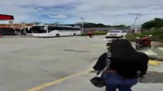 She looked at me with wide eyes as I took off my shirt, revealing my toned body