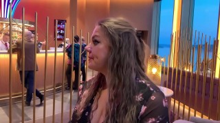Sugar blonde Boroka Spheres fucking hard on the ship