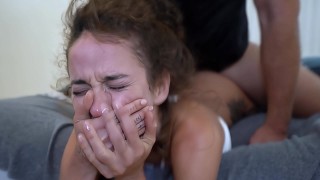 Salacious hottie Sara Luvv is fucked by one perverted couple