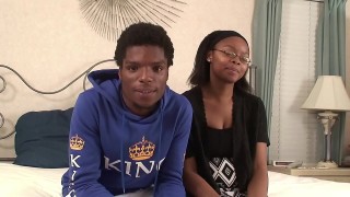amateur ebony chick gets fucked hard by her boyfriend