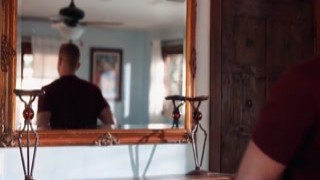 Little blonde hotwife Kenna James was sitting on the couch in her living room, watching TV and sipping on a glass of red wine