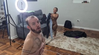 Large bottomed shemale Tyra Scott obtains her rectum rammed by horny black man