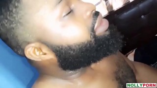 Fuck depriving brunette chick came to treat her unwell young boy with deep throat