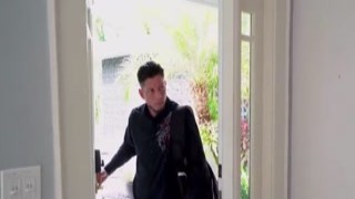 He pushed her up against the wall, his thick, hard cock pressing into her wet slit