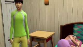 step son fucks mom after he came home from jogging