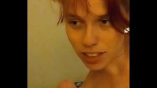 Lustful blonde chick strikes large dick on a pov cam and obtains fucked in various settings