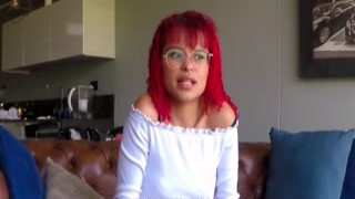 Petite 18yo Colombian Redhead Stretched & Moaning at Her First Casting!