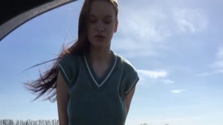 airaccoon - Schoolgirl gave a public blowjob in car and asked to take her home 2