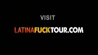 Small tits latin teen Yessica Bunny comes to anal gaping booty call