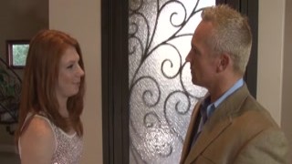Teen babysitter analed by her old boss