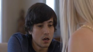 Jamies eyes widened as he looked down at his mothers hand resting on his crotch