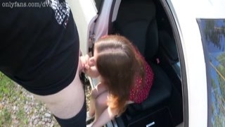 NikaBunny69 - I Seduced My Driver - Gave Him a Sloppy Blowjob and Swallowed Every Drop 2