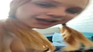 Verlonis Alina - Sexy Schoolgirl Fucked Upskirt in a Pe