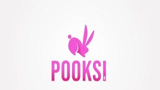 Pooksi - Gorgeous coed Saray gets her cute face splatted with cum