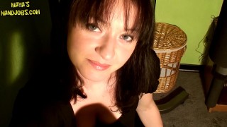 Pleasant teen Abrill reveals her juicy ass and takes pleasure in playing her lovely pussy