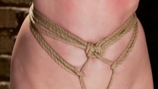 Bound slave anal plugged and vibed