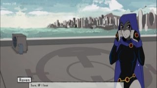 Jinx looked at her father with a wicked grin as she watched him lick his lips, 