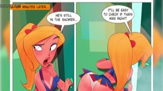 The ball landed in my hands, I threw it up, watching the sluts tits bounce as she leapt to block me