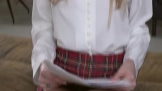 Busty girlfriend teasing bf to fuck her