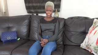 Amateur African MILF POV banged real hard by a huge white cock!