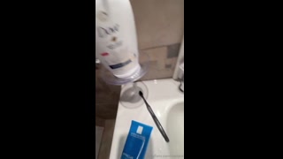 rusitaok's ass got fucked hardcore in the bathroom