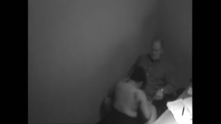 The slutty secretary, with her massive tits, wanted to suck on her bosss hard cock